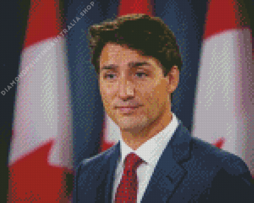 Justin Trudeau Diamond Painting