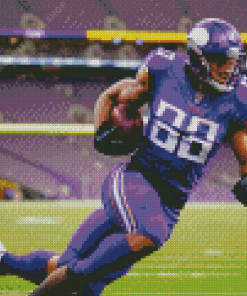 Minnesota Vikings Player Diamond Painting