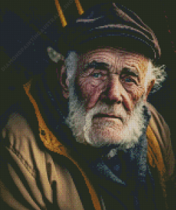 Old Fisherman Diamond Painting