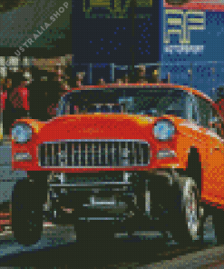 Orange Gasser Diamond Painting