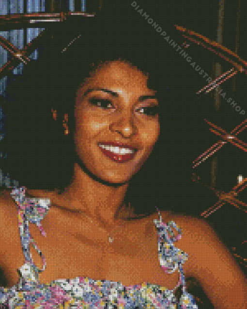 Pam Grier Diamond Painting