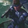 Solid Snake Diamond Painting