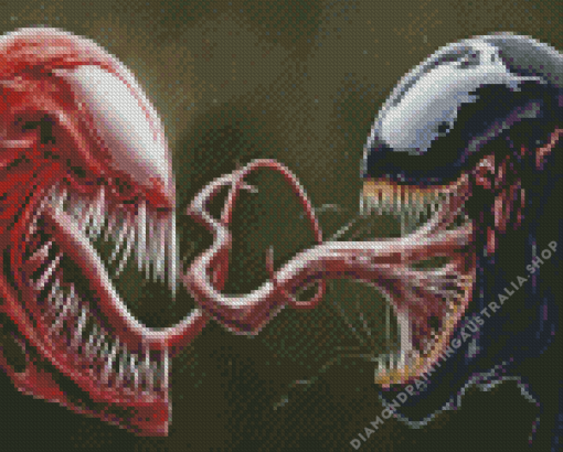 Venom And Carnage Diamond Painting