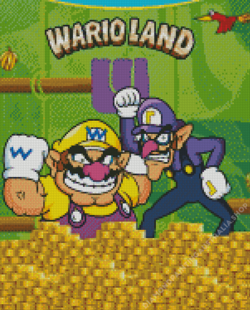 Wario Land Diamond Painting