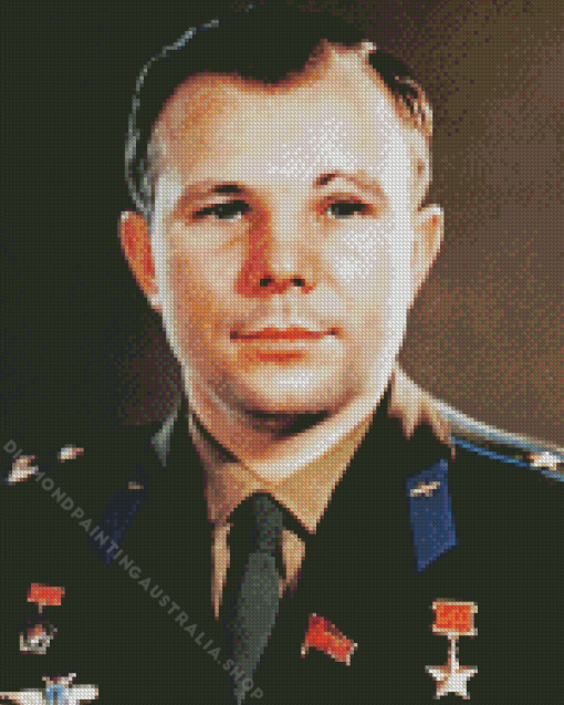 Yuri Gagarin Diamond Painting